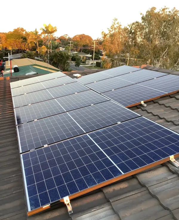 Solar panel installation by Yuma Energy.