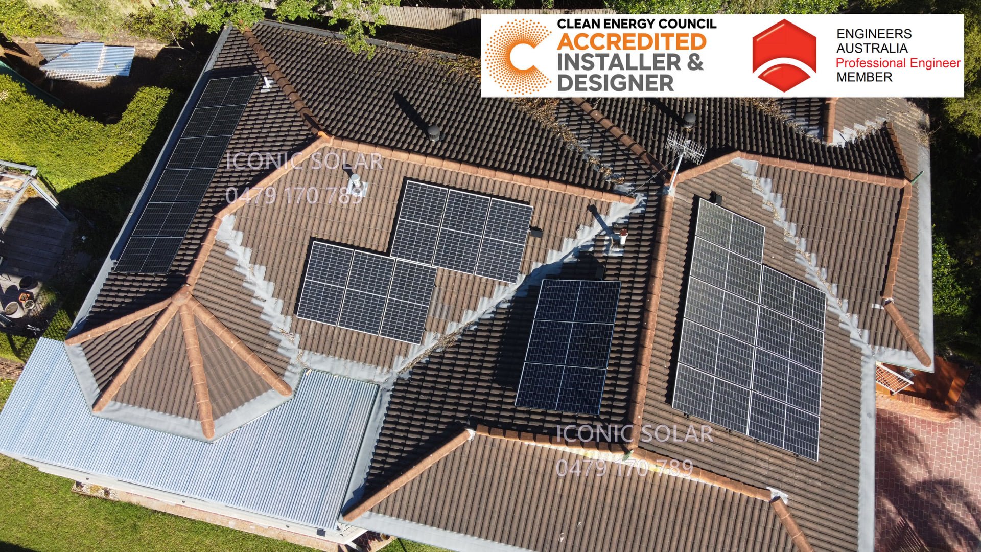 Iconic Solar Panel Installation