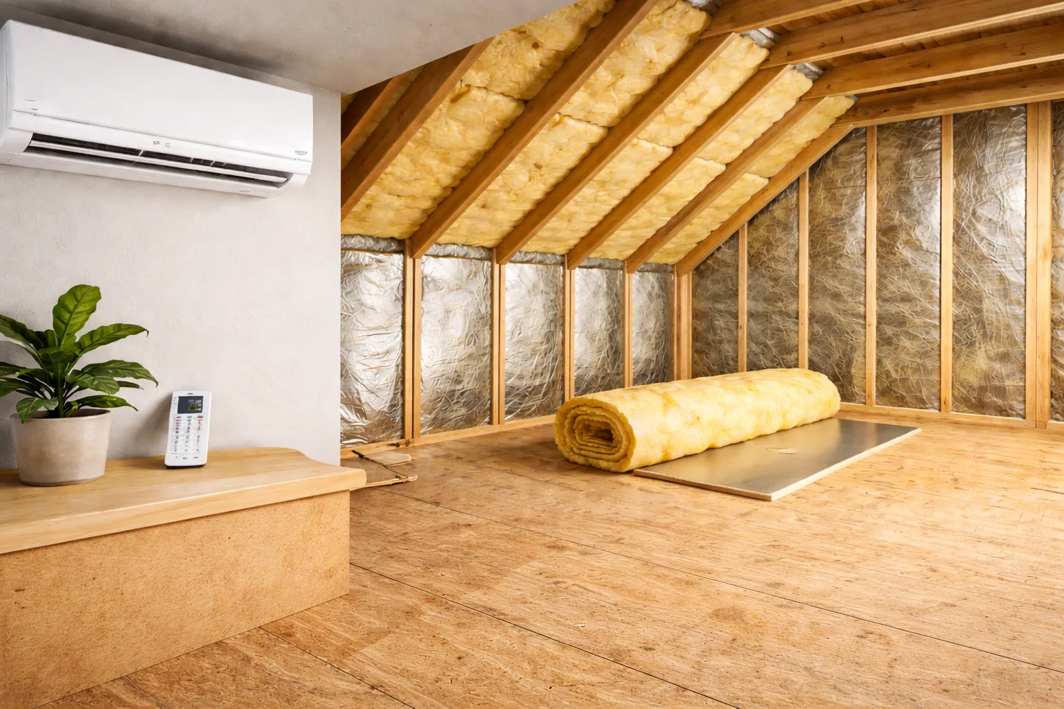 Home air-conditioning: don’t forget the insulation
