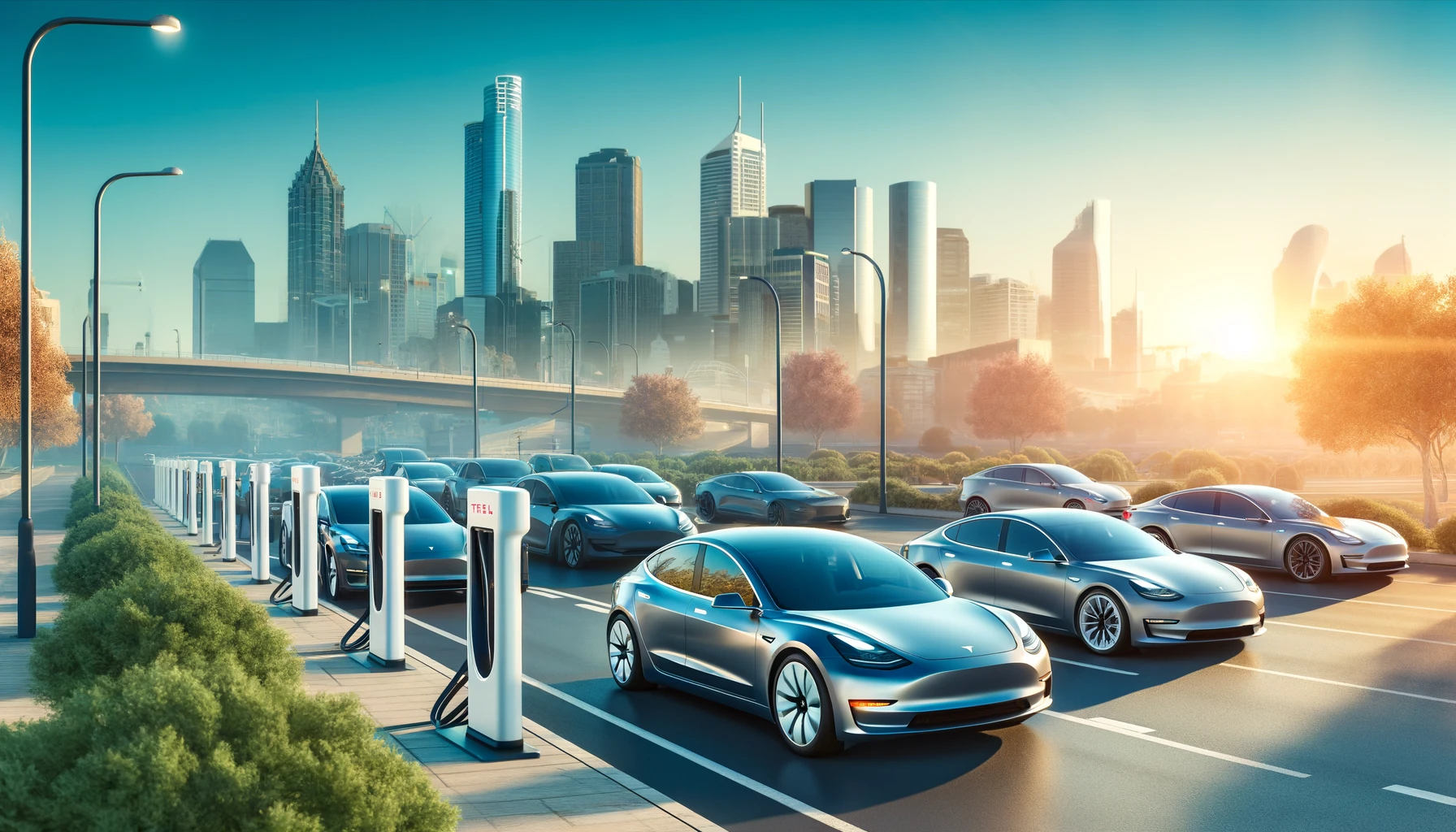 The Impact of Charging EVs on a Power Grid under Strain