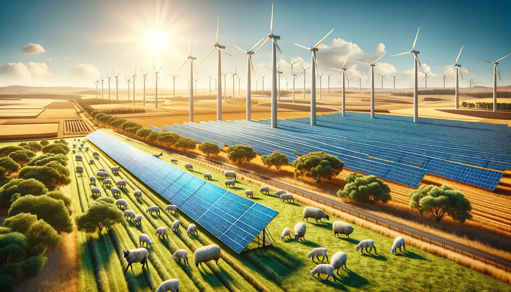 Australia's Path to Renewable Energy with Minimal Agricultural Impact