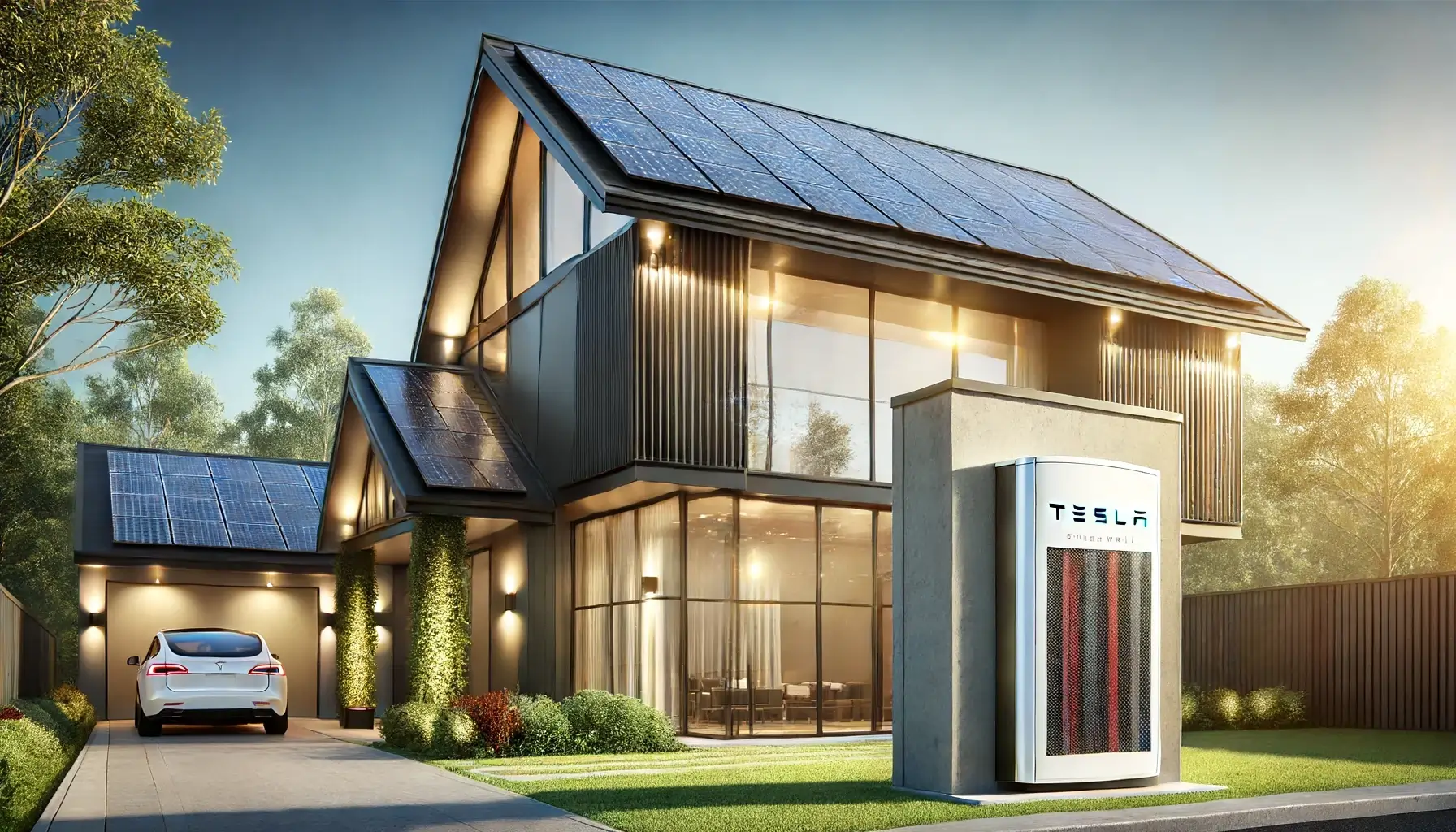 The Tesla Powerwall Solar Battery Storage System