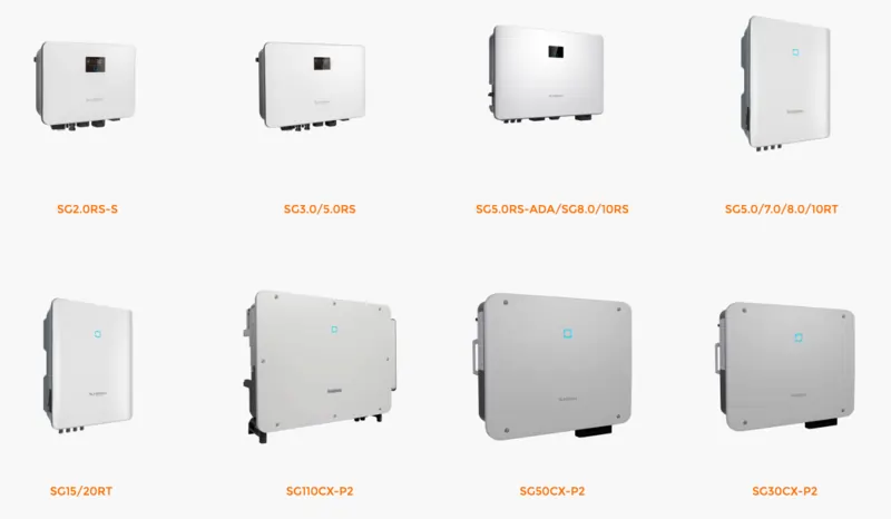 Sungrow 2023 inverters.