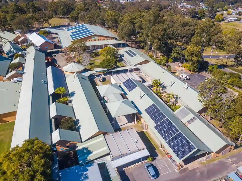 90kW Solar Power at Melville High School in Kempsey NSW