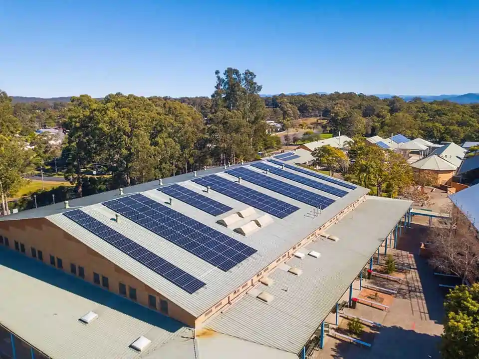 90kW Solar Power at Melville High School in Kempsey NSW