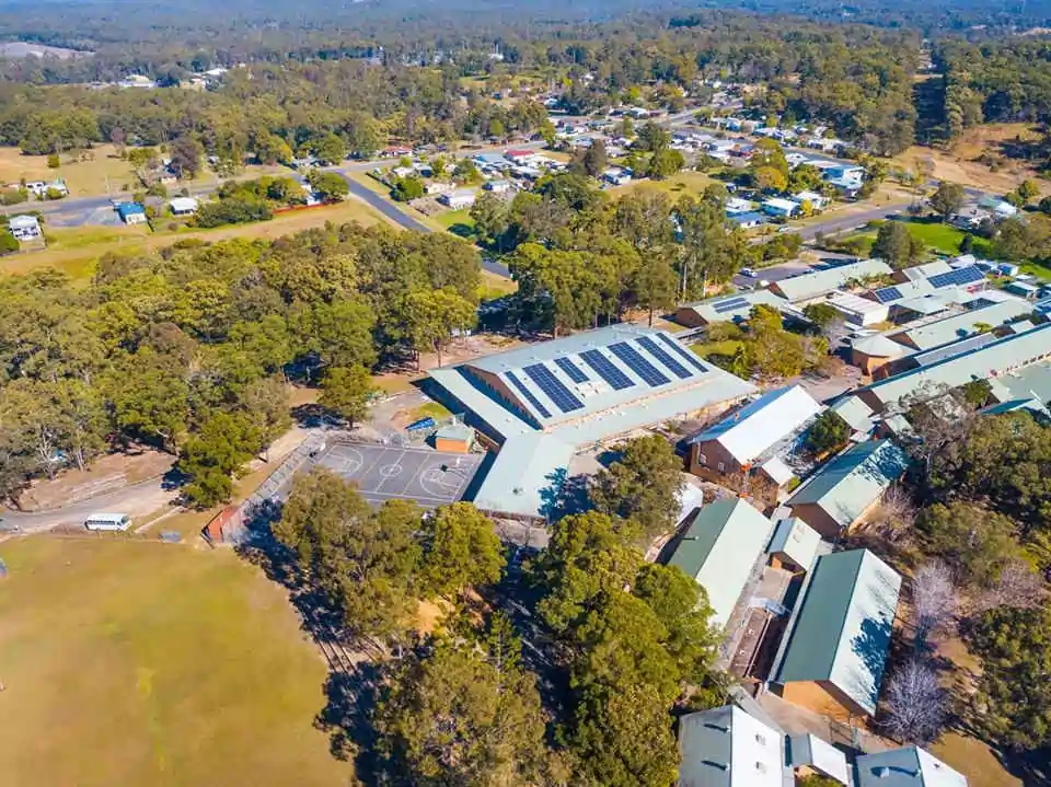 90kW Solar Power at Melville High School in Kempsey NSW