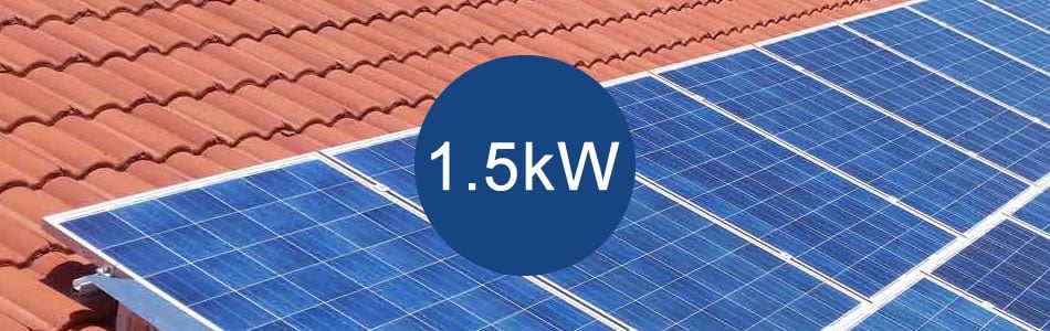 1.5kW Solar Power Systems