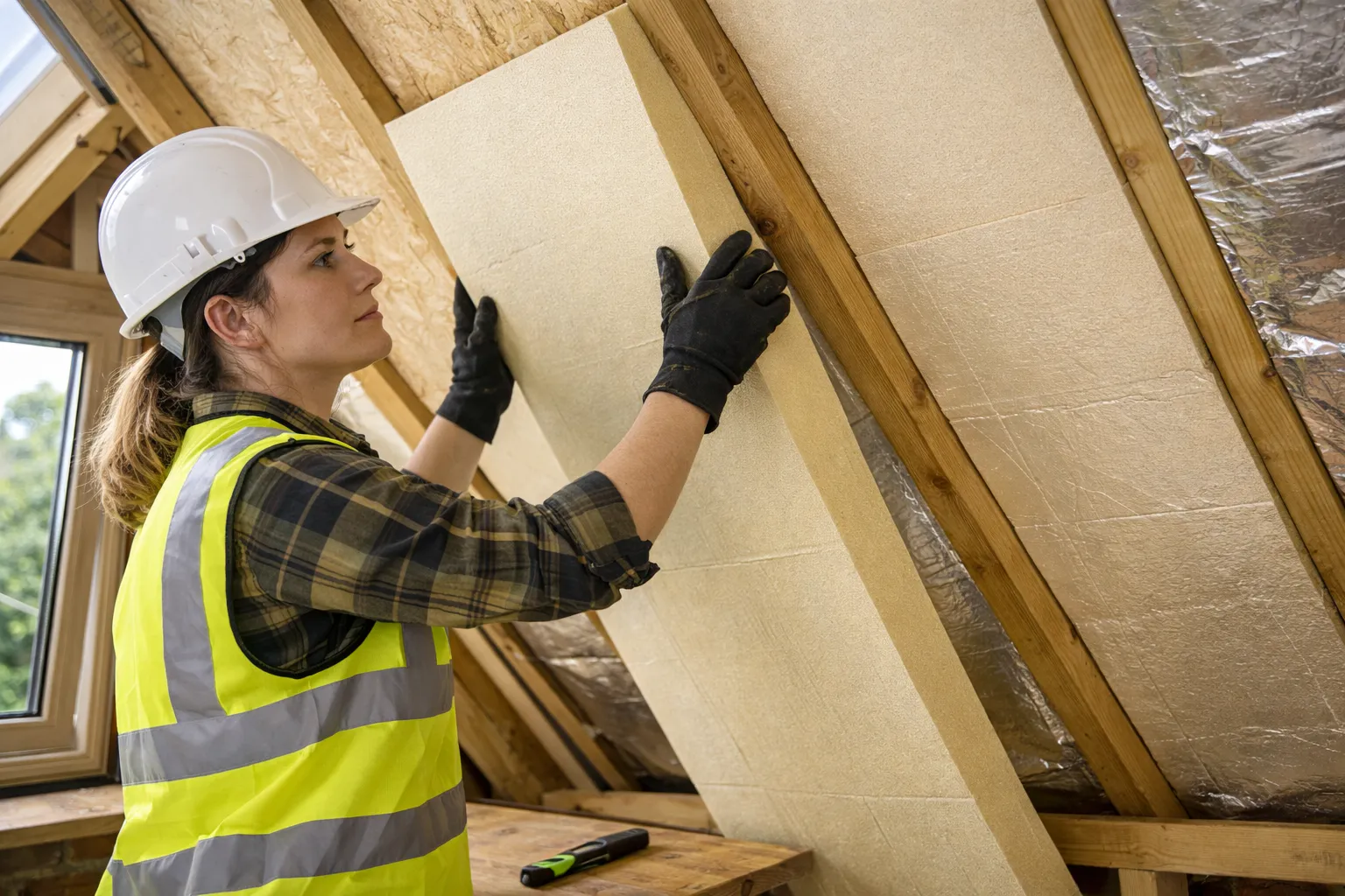 Rigid Board Insulation.