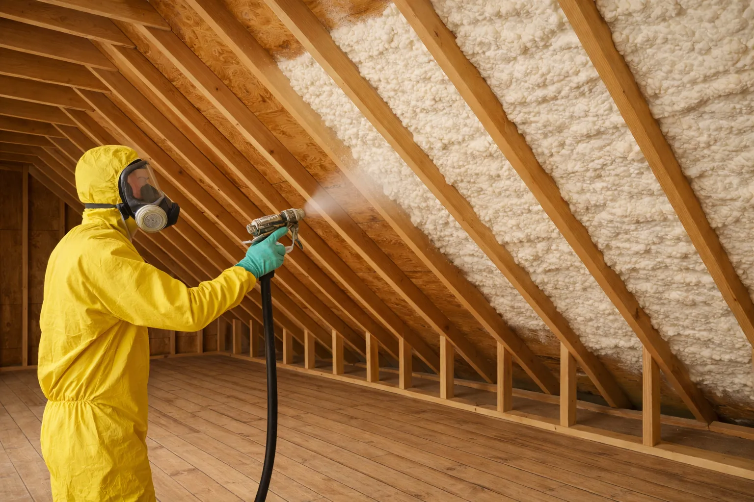 Spray Foam Insulation.