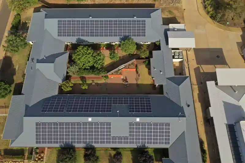 Solar power system installed by AYKA Solar.