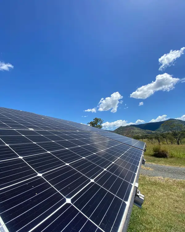 ground mount solar panel installation by BMC Environmental and Electrical of Gold Coast.