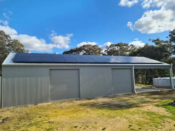 Solar panel installation by Central Spark.