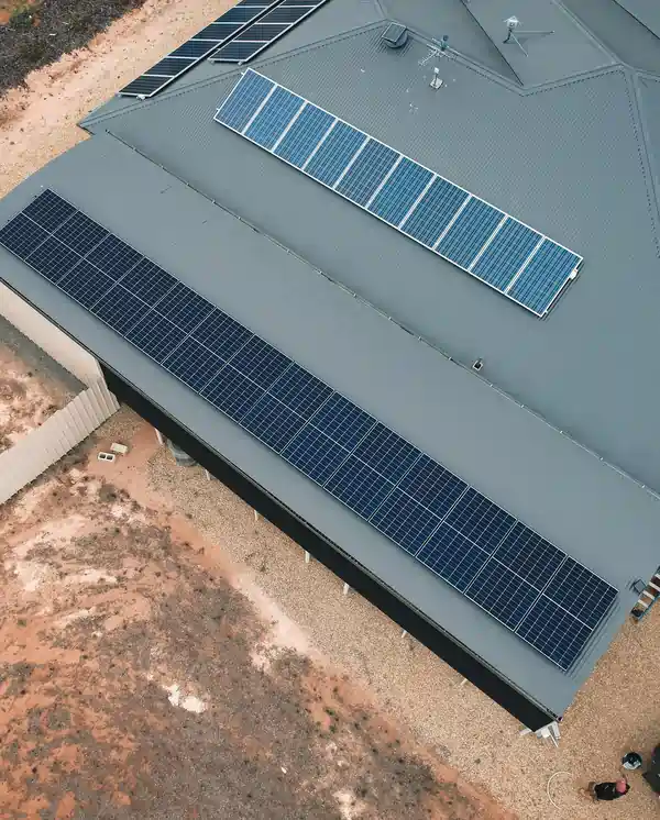 6.6kW solar panel installation in Adelaide by Deionno Electrical.