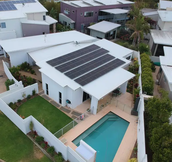 Home solar power system by East Point Power of Mullumbimby NSW.