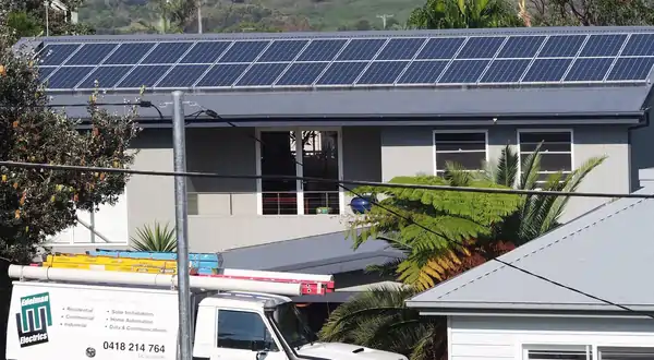 6kW home solar panel installation by Edelman Electrics.