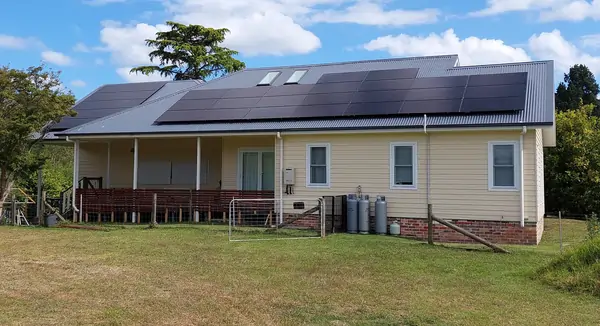 Home solar panel installation by Electro Service Solar of Picton NSW.