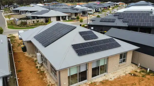 Home solar power system by Exceed Solar.