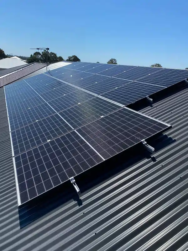 9.99kW solar power system installed by Green Coast Solar and Electrical of Gold Coast.