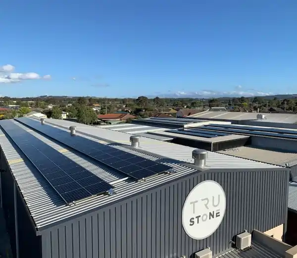 Solar panel installation by Green Vision Solar of Melbourne.