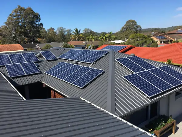 Solar panel installation by Integrity Electrical of Gold Coast.