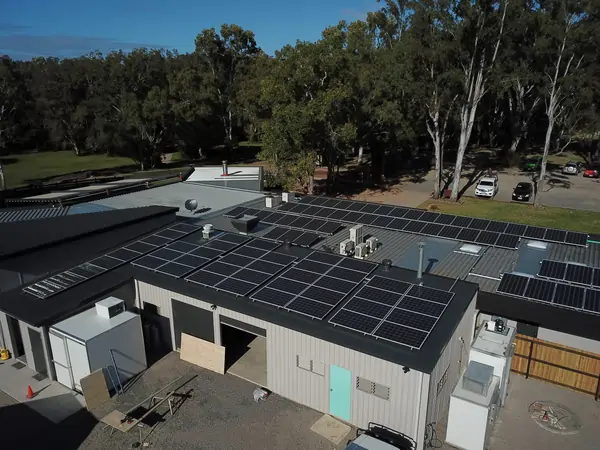 40kW solar power system installed at Habitat Eco Camp in Noosa by Island Energy.