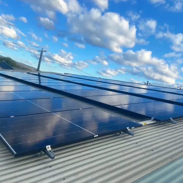 Solar panel installation by Ivyndi Energy of Gippsland.
