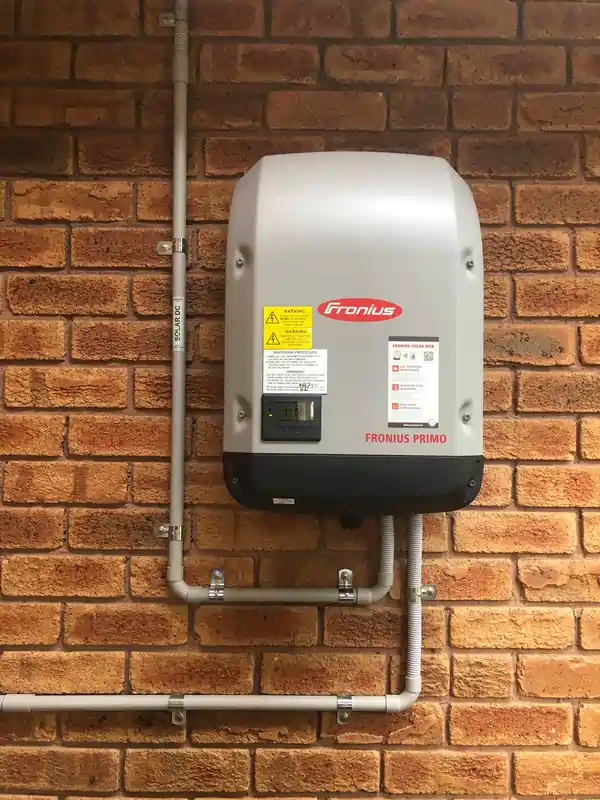 Fronius inverter for a 6.6kW solar system in Donvale by Metrisol Energy .