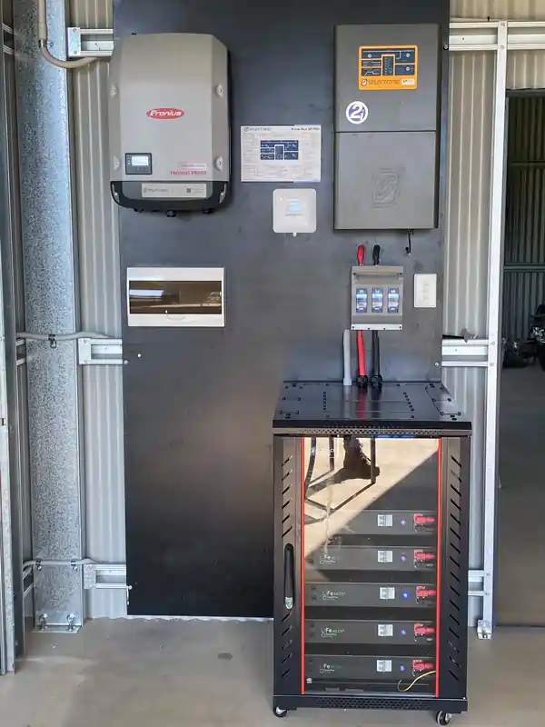 Fronius and Selectronic installation by Neal Nugent Electrical and Solar.