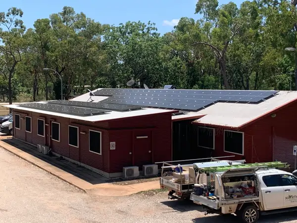 60kW solar panel system in Katherine by Northern Renewable Group.