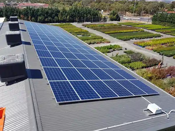 Solar panel installation by Oslec Energy.