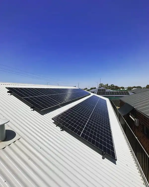 Solar panel installation by Perth Solar Warehouse.
