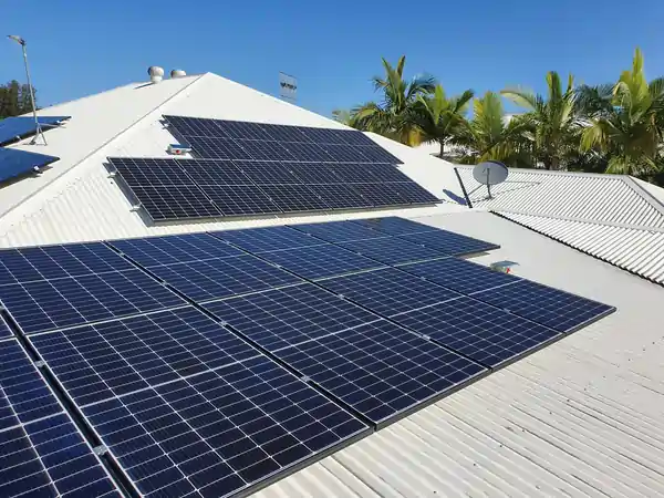 Solar panel installation by QVolt Solar Brisbane.