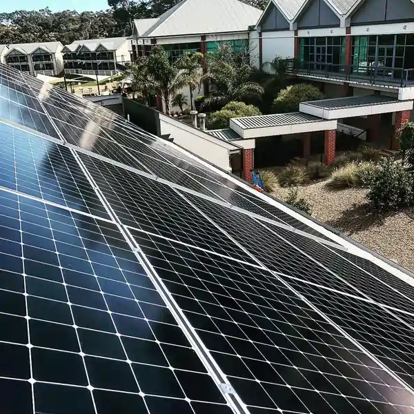 Solar panels installed by SOLARLAB.