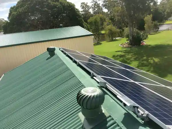 Solar panel installation in Hervey Bay by SPS Energy of Eumundi, Queensland.