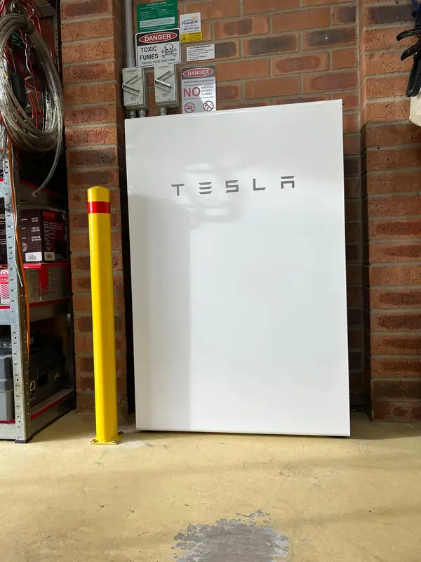 Tesla Powerwall installation by Solar 4 Life of Canberra.
