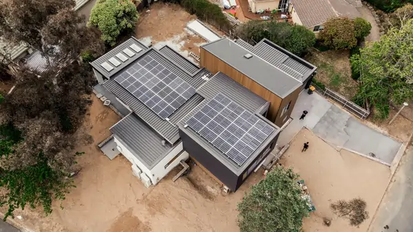 Home solar panel installation by Solar 4 Life of Canberra.