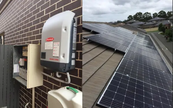 Solar panel installation by Solar Mission Australia.