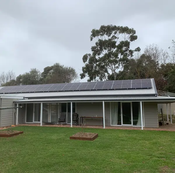 Home solar panel installation by Sparkwire Solar of Adelaide.