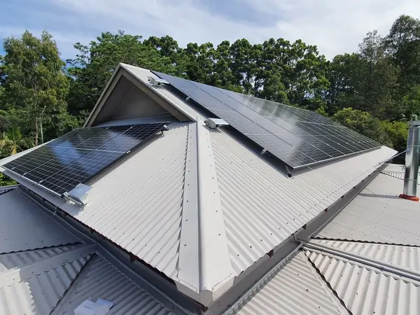 Solar panel installation by Sun Connect Solar of Northern Rivers.