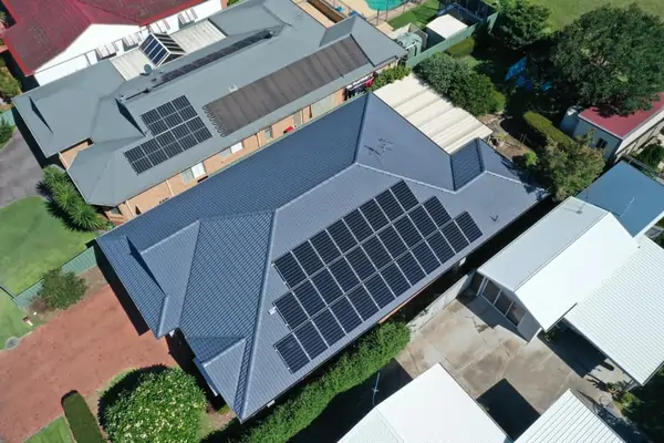 10.5kW home solar panel installation by Tru Blu Solar Co of Wyong.