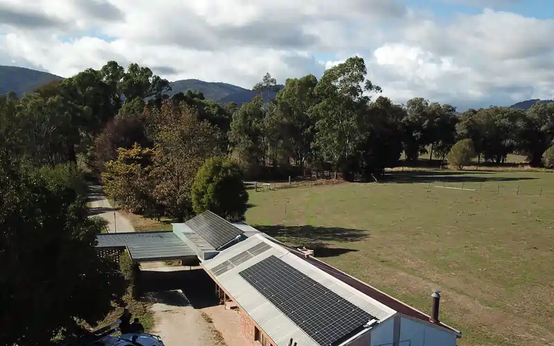 Solar panel installation by Twin City Electrical and Solar of Wodonga.