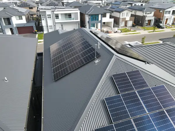 Home solar panel installation by Wildman Solar of Glenmore Park.