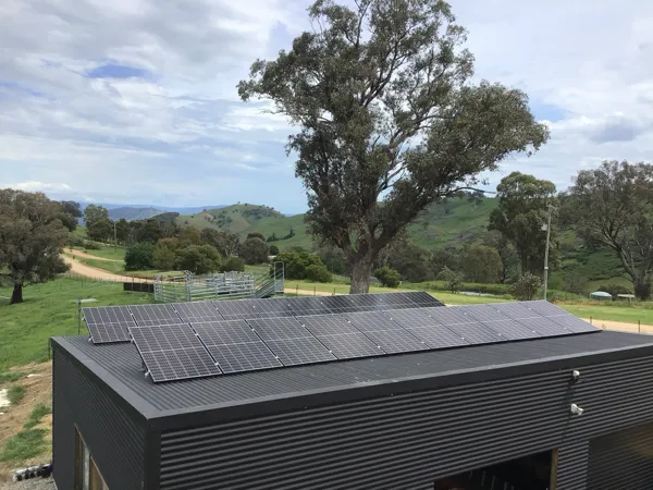 Here is a recent 6.6kw Suntech solar system with a Fronius 5kW inverter.