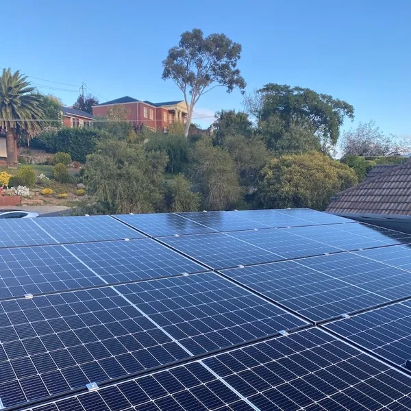 Solar panel installation. Image from Adam Solar's Facebook page.