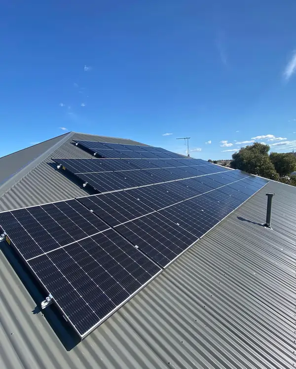 Home solar panel installation by Airlec Adelaide Electrical of Adelaide.