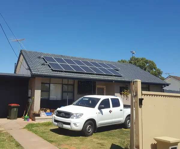 Home solar panel installation by Airlec Adelaide Electrical of Adelaide.
