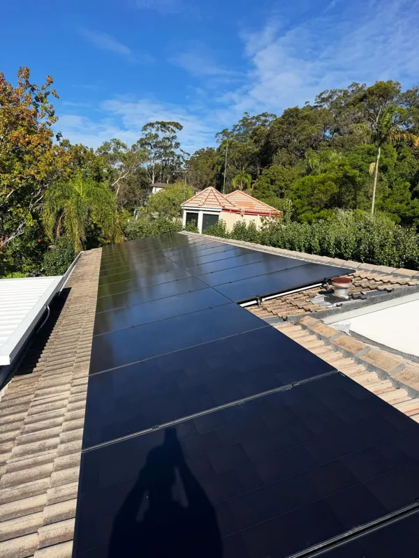 14kW home solar panel installation.