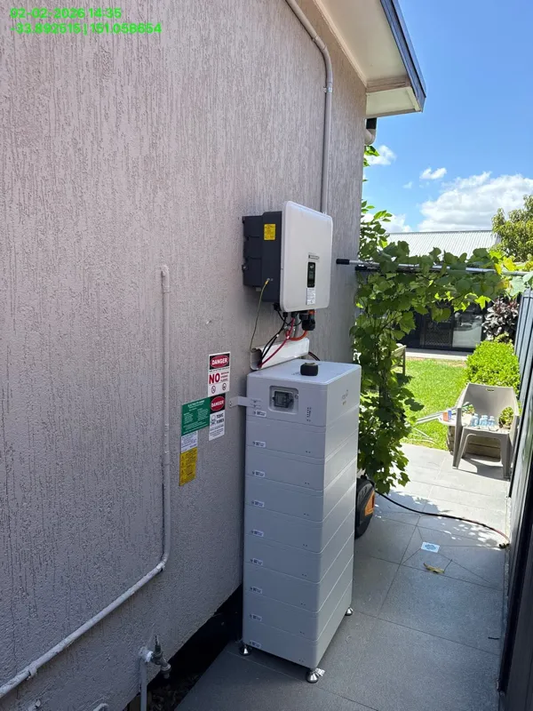 Home solar panels.