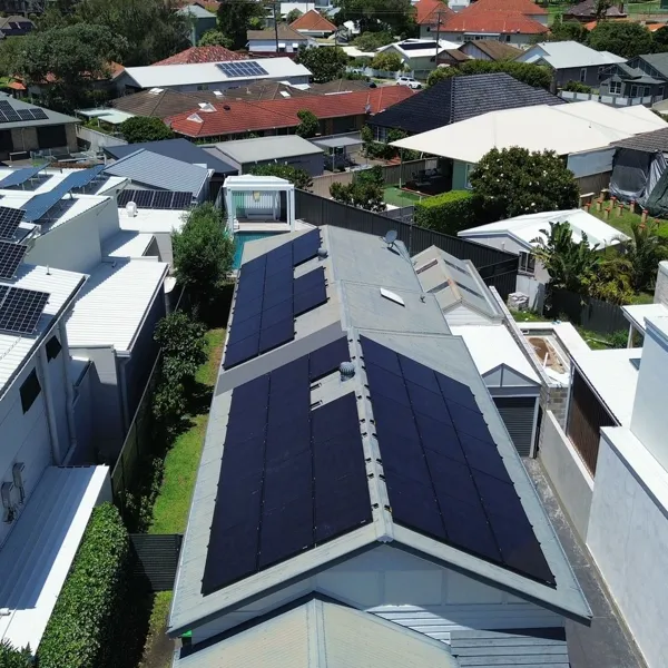 20.7kW solar power system install in Newcastle.