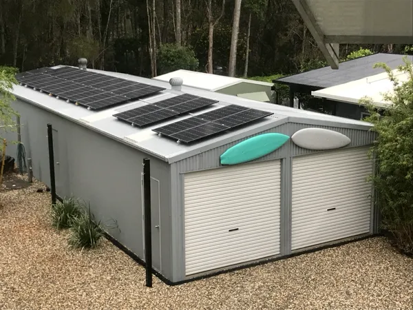 Solar power system install by Austar Solar.